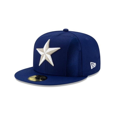 Texas Rangers Gorra | New Era MLB Logo Elements 59fifty Fitted Cap Mexico - Azules